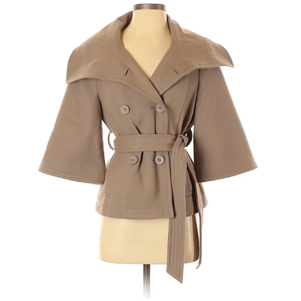 Old Navy Double-breasted Wool Spread Collar Coat - Picture 5 of 6